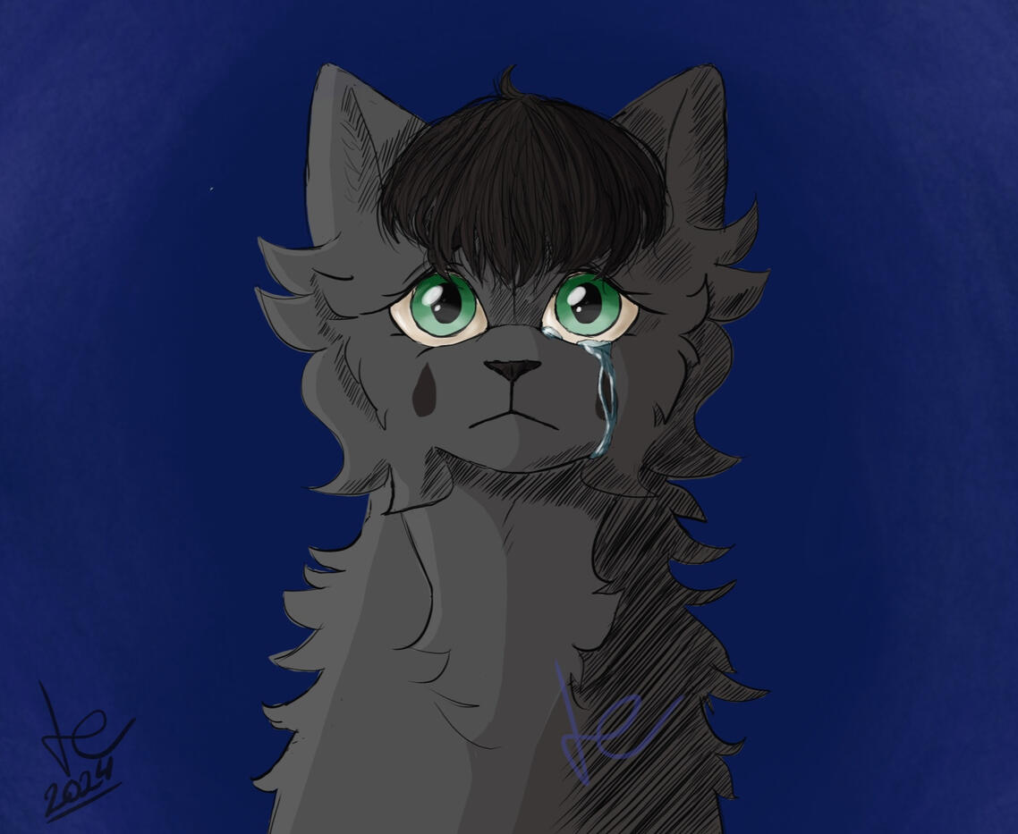 "Longing tears"