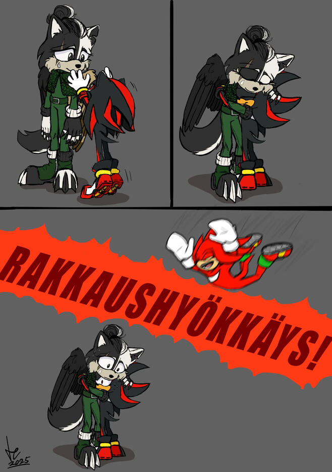 "Love attack!"